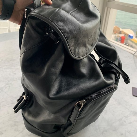Prada Leather Back Pack main image 8
